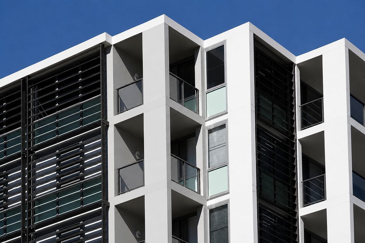 Body corporate apartment building